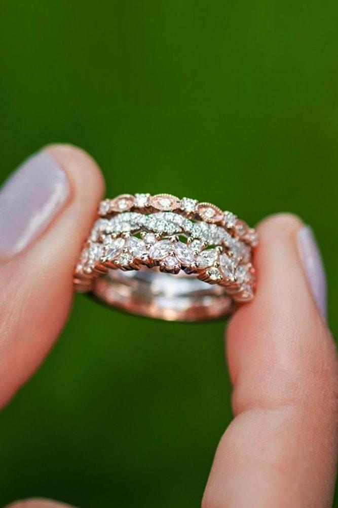 36 Unique Wedding Rings For Somebody Special | Oh So Perfect Proposal