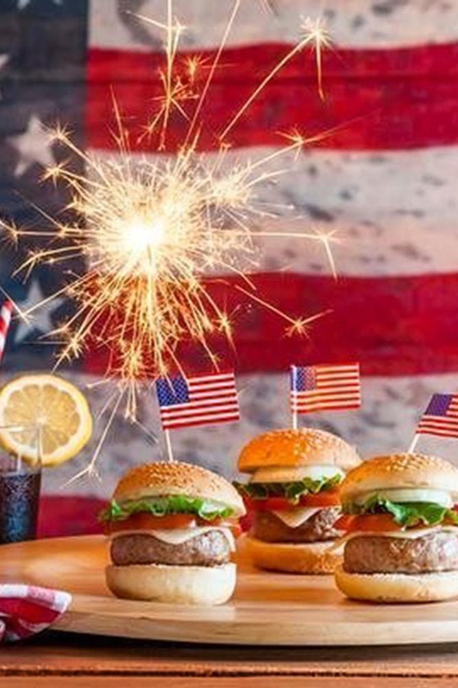 4 july proposal decoration perfect proposal on independence day idea with flags sparklers and hamburgers