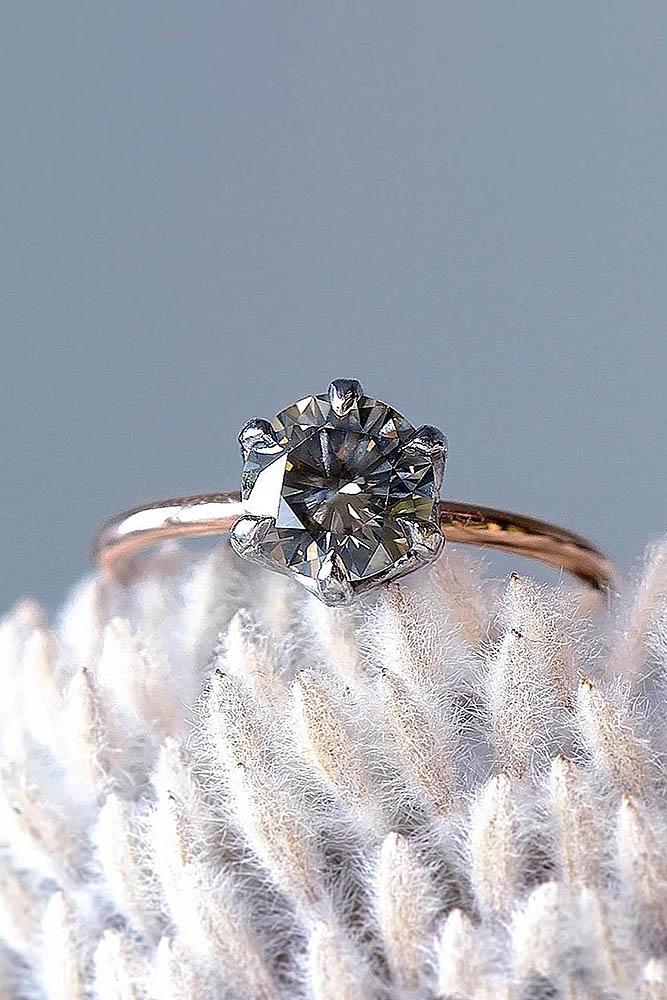 colored engagement rings round engagement rings rose gold engagement rings gemstone engagement rings classic rings