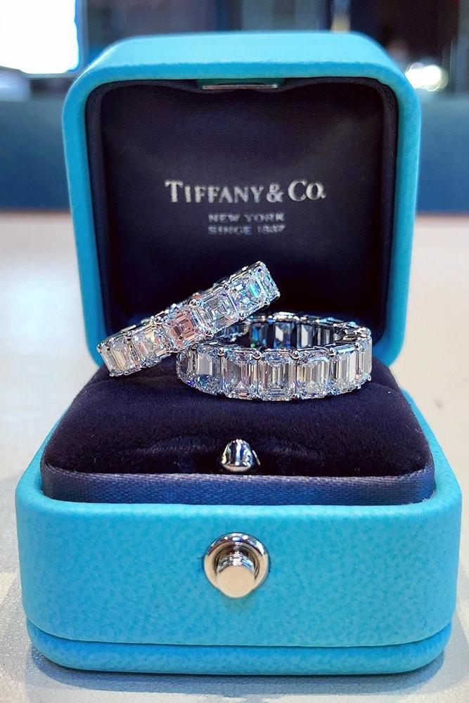 tiffany engagement rings eternal wedding bands emerald cut engagement rings engagement ring boxes