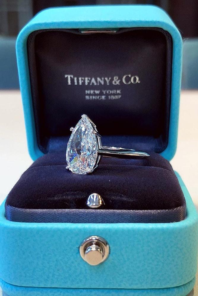tiffany engagement rings solitaire engagement rings white gold engagement rings pear shaped engagement rings classic rings