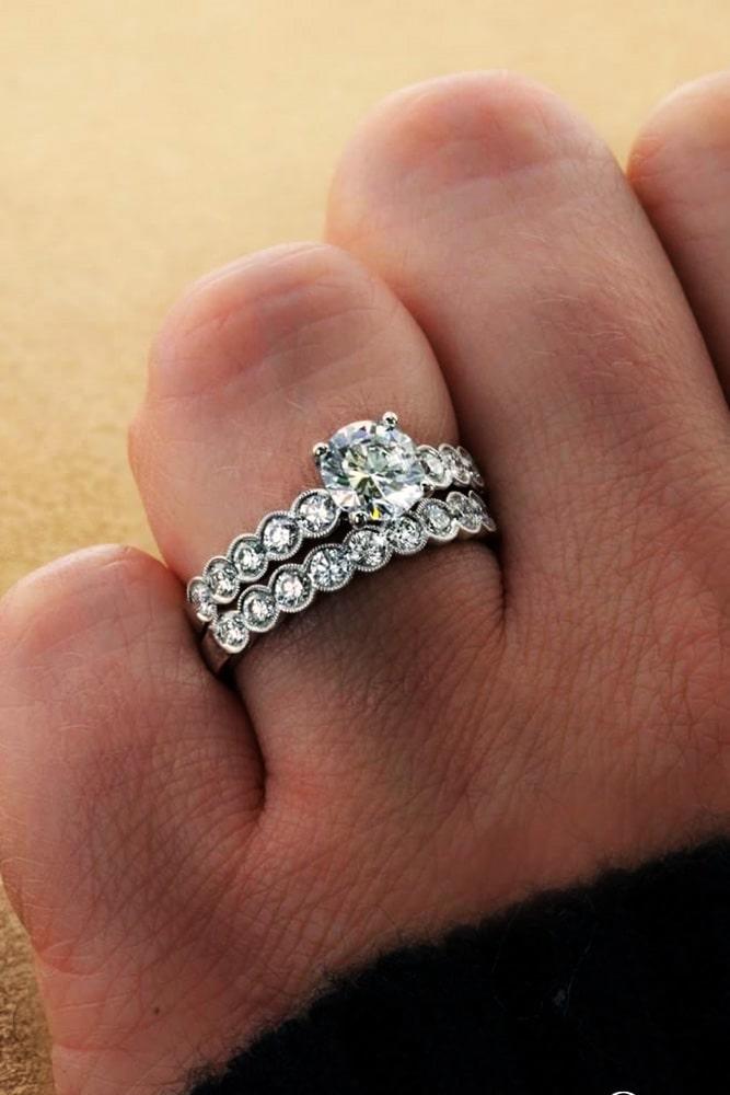 unique wedding rings white gold wedding ring sets round engagement rings diamond engagement rings