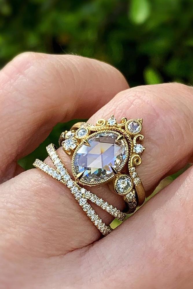 30 Vintage  Wedding  Rings  For Brides Who Love Classic Oh 