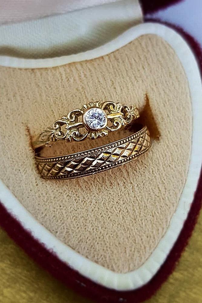 24 Beautiful Wedding  Ring  Sets For Your Girl Oh So 