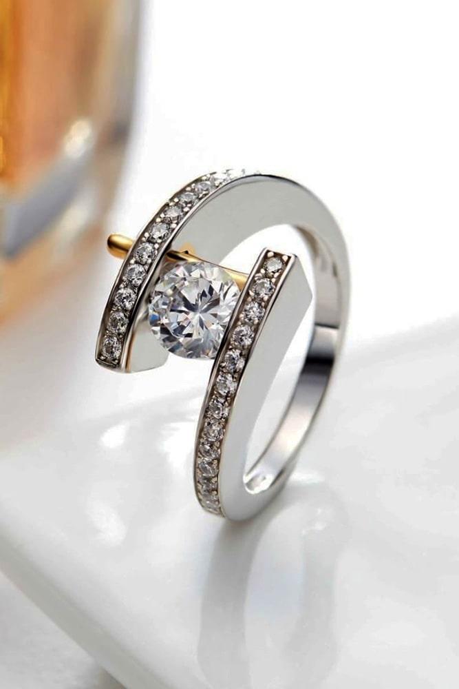 diamond engagement rings white gold engagement rings modern engagement rings unique engagement rings