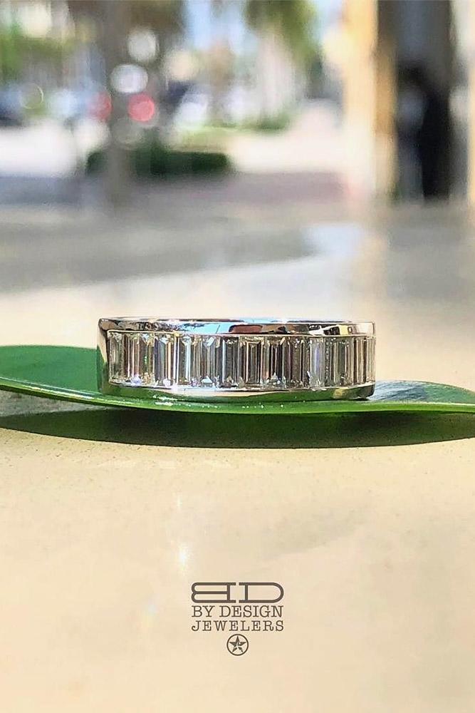 emerald engagement rings emerald cut white gemstones eternity band white gold wedding band