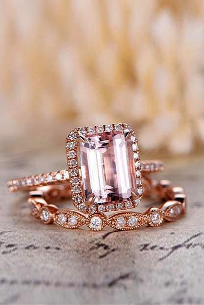 emerald engagement rings rose gold engagement rings wedding ring sets vintage wedding rings morganite engagement rings