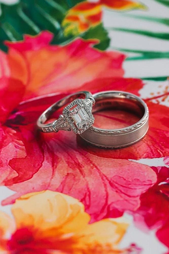 emerald engagement rings white gold engagement rings wedding ring sets vintage wedding rings halo engagement rings