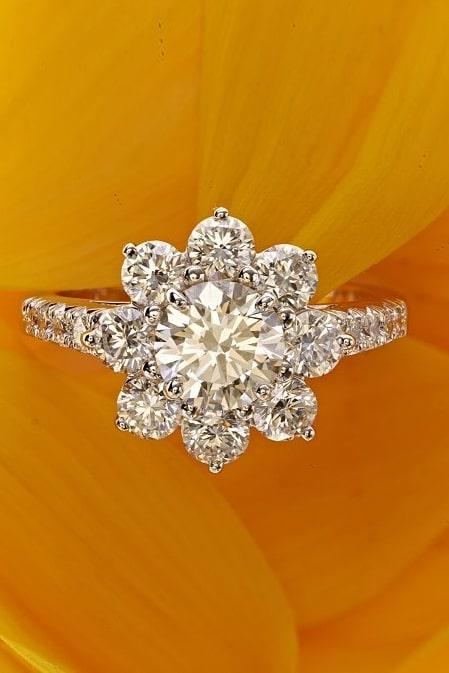 harry winston engagement rings white gold engagement rings diamond engagement rings flower engagement rings