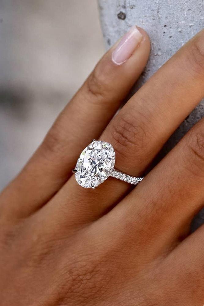 30 Oval Engagement Rings That Every Girl Dreams Oh So