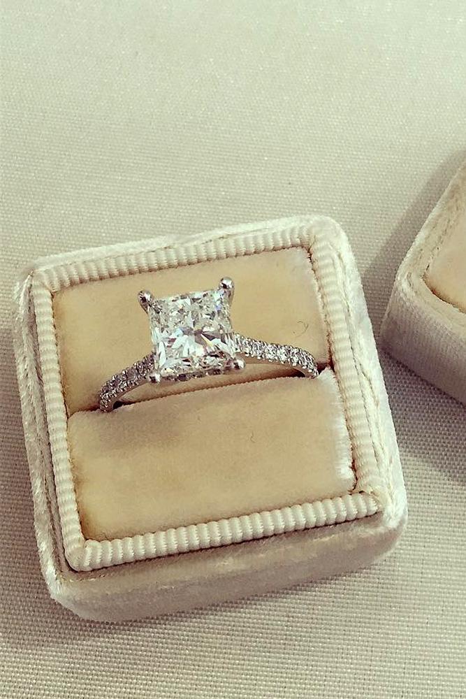 princess cut engagement rings diamond engagement rings white gold engagement rings