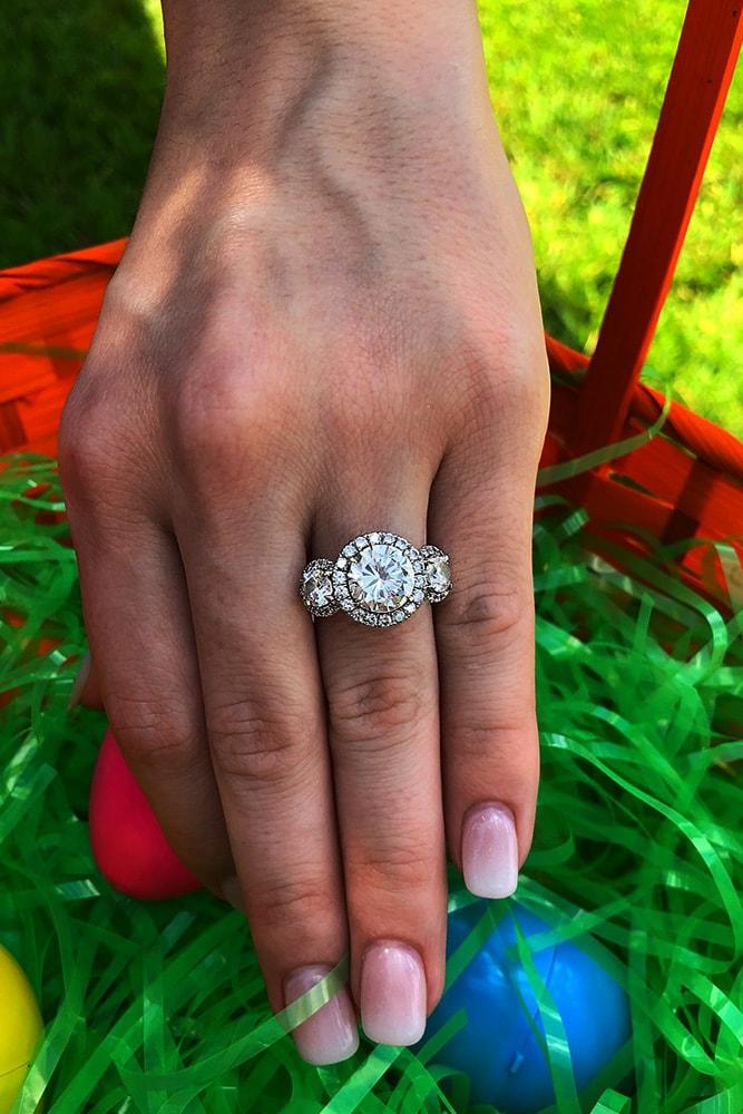 ring trends three stone engagement rings white gold engagement rings round cut engagement rings best engagement rings