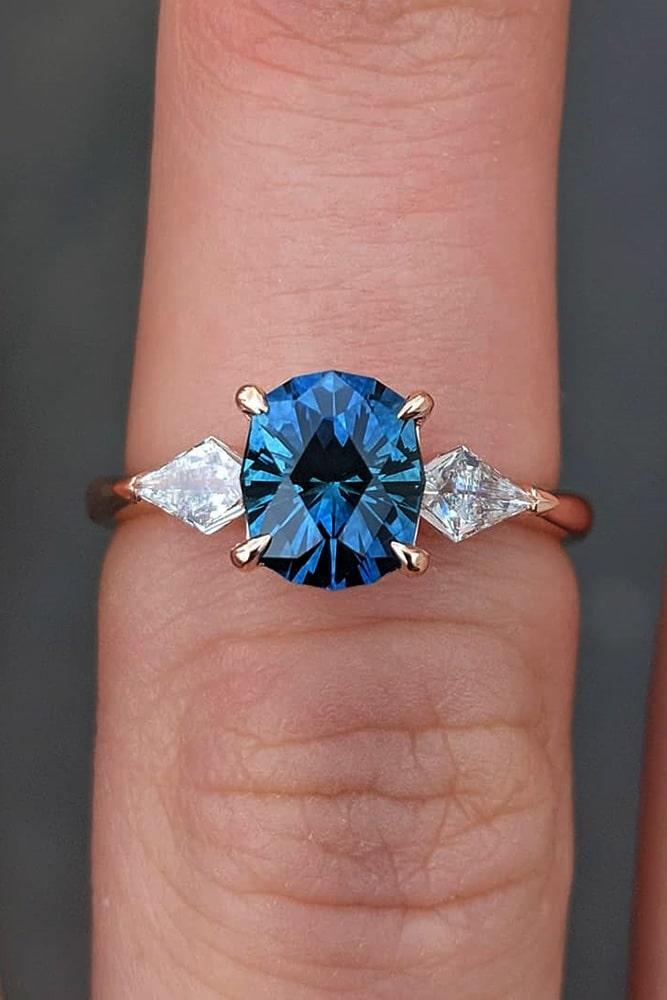 sapphire engagement rings rose gold engagement rings three stone engagement rings oval engagement rings modern engagement rings