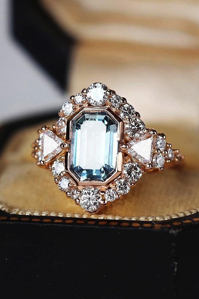 sapphire engagement rings rose gold engagement rings unique engagement rings oval engagement rings vintage engagement rings