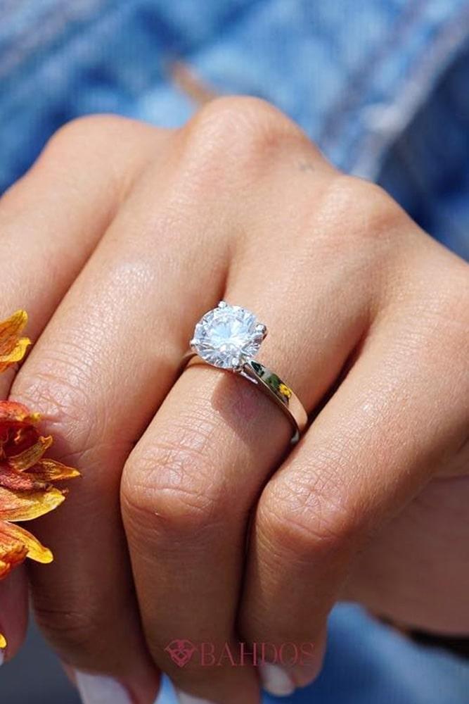solitaire engagement rings rose gold engagement rings round engagement rings diamond engagement rings classic engagement rings