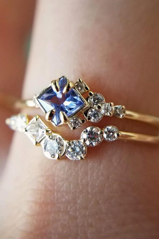 wedding ring sets rose gold engagement rings unique engagement rings flower engagagement rings