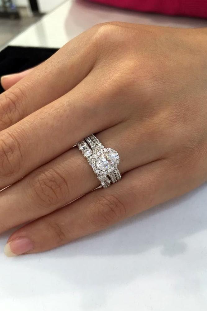 wedding ring sets white gold engagement rings diamond engagement rings wedding ring sets oval engagement rings