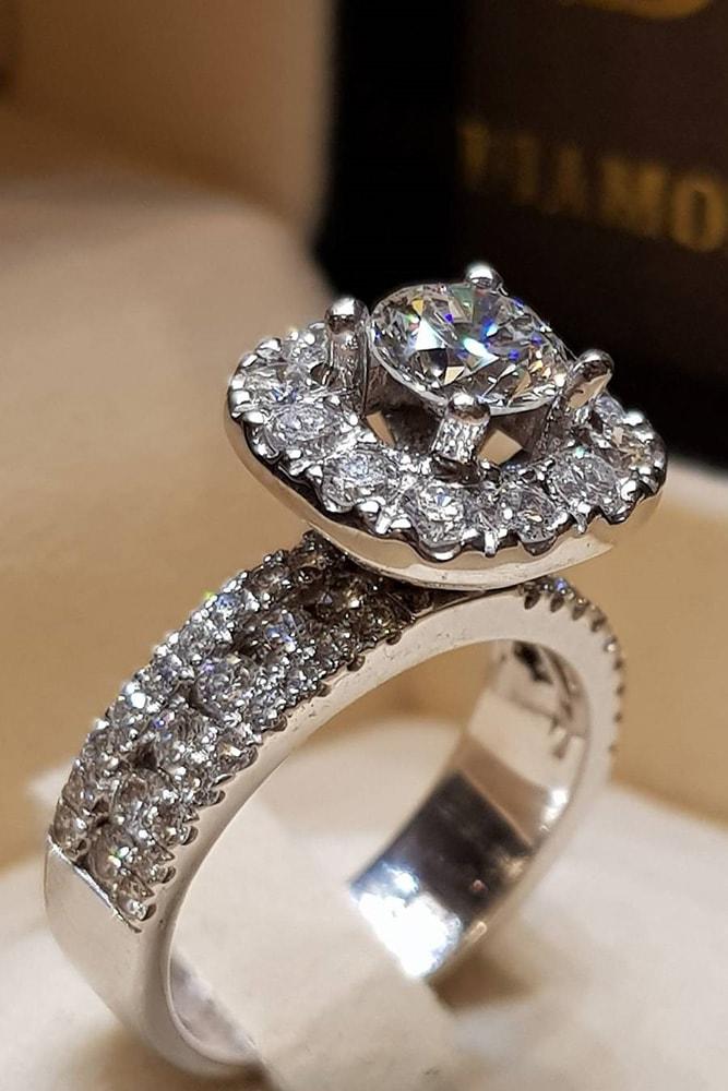 white gold engagement rings modern engagement round engagement rings halo rings best engagement rings ring boxes