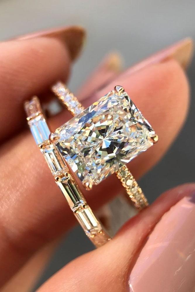 wedding ring sets diamond wedding ring sets emerald cut engagement rings rose gold engagement rings solitaire engagement rings