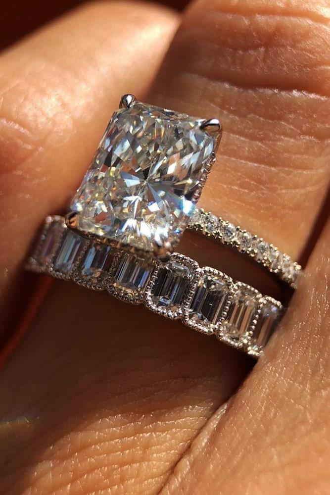wedding ring sets diamond wedding ring sets emerald cut engagement rings white gold engagement rings solitaire engagement rings