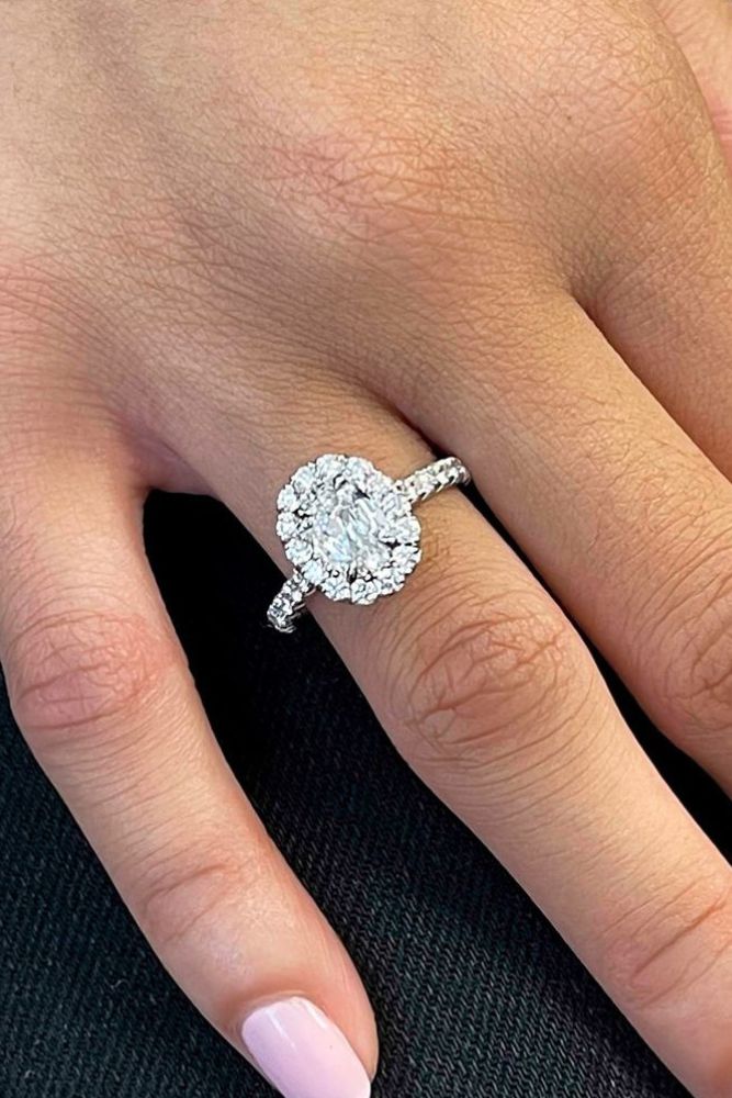 classic engagement rings halo rings