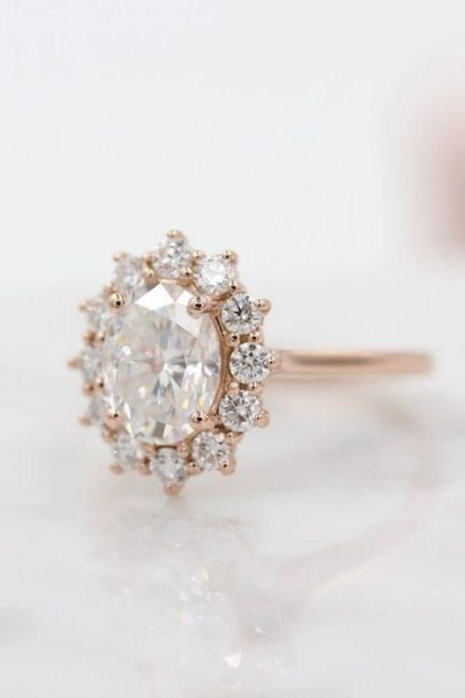 classic engagement rings rose gold rings2