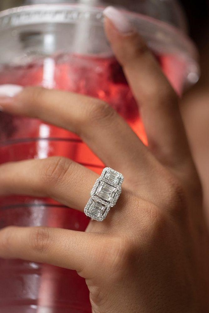 classic engagement rings with stunning details