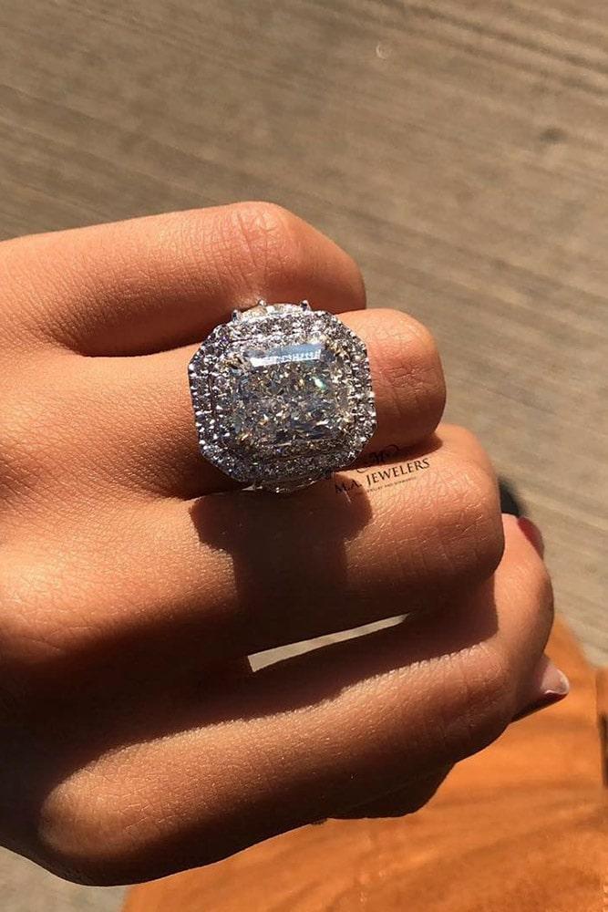 ring trends white gold engagement rings cushion cut engagement rings halo rings diamond engagement rings