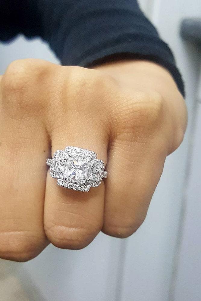 ring trends white gold engagement rings emerald cut engagement rings halo rings diamond engagement rings