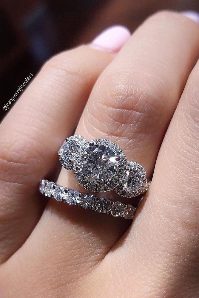 wedding ring sets white gold wedding rings halo wedding rings diamond engagement rings best rings