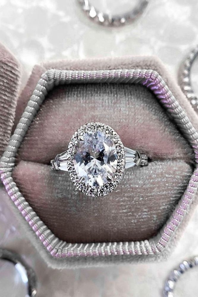 classic engagement rings halo rings
