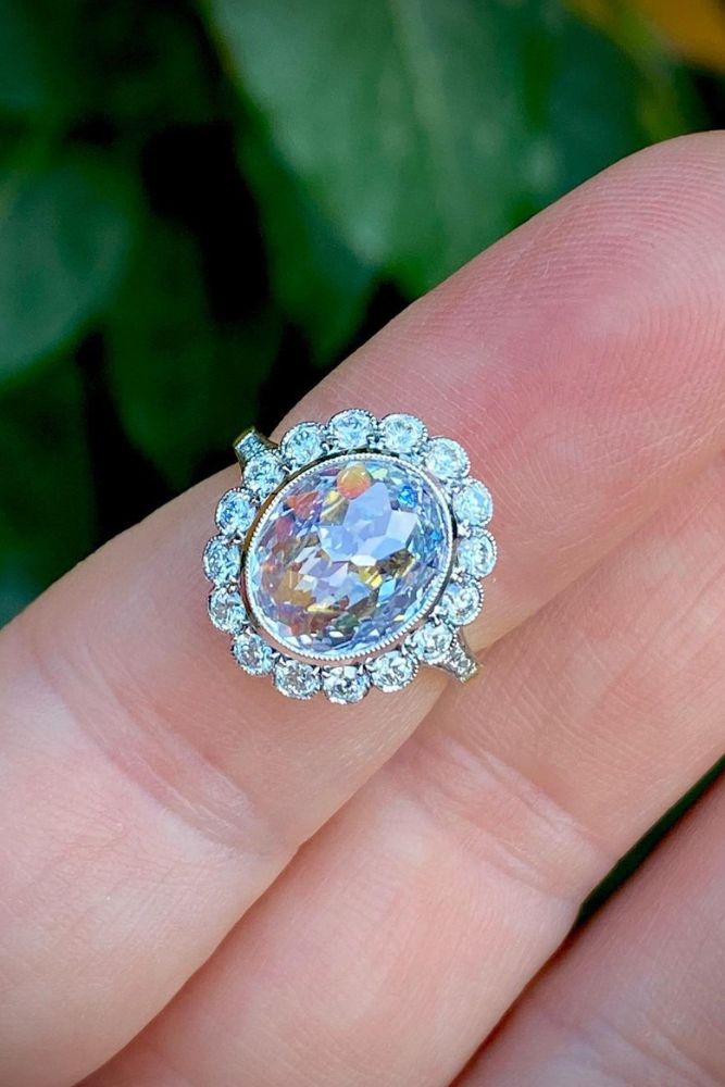 best vintage engagement rings floral rings