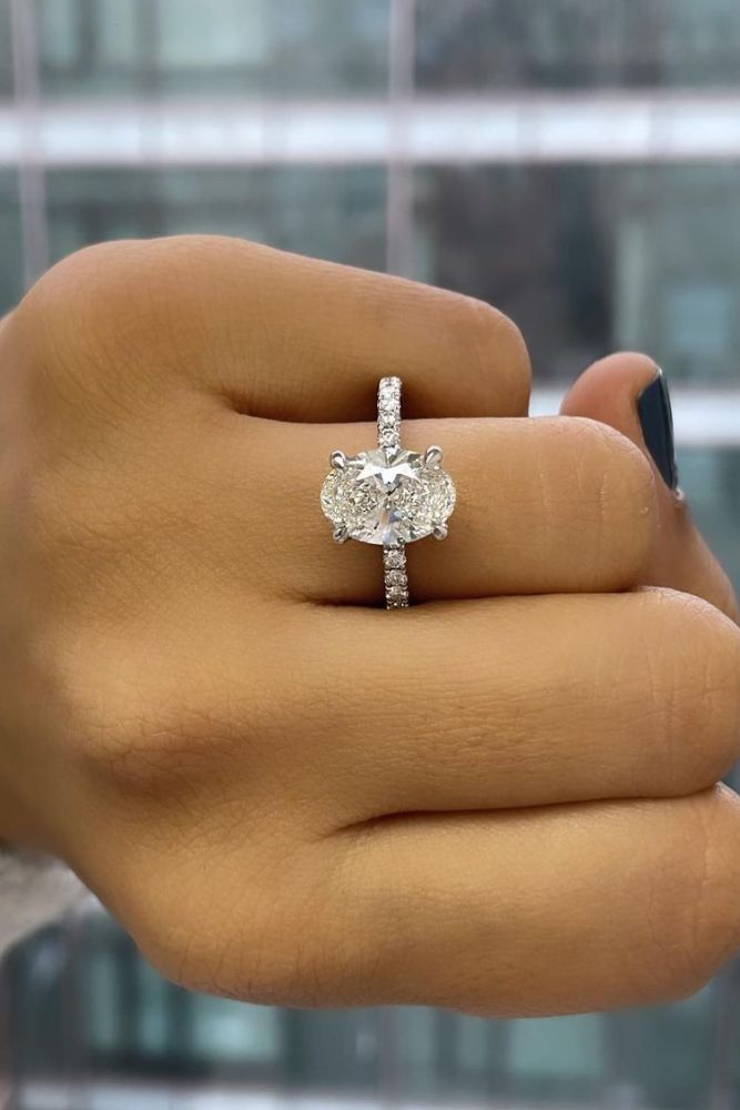 best vintage engagement rings in white gold