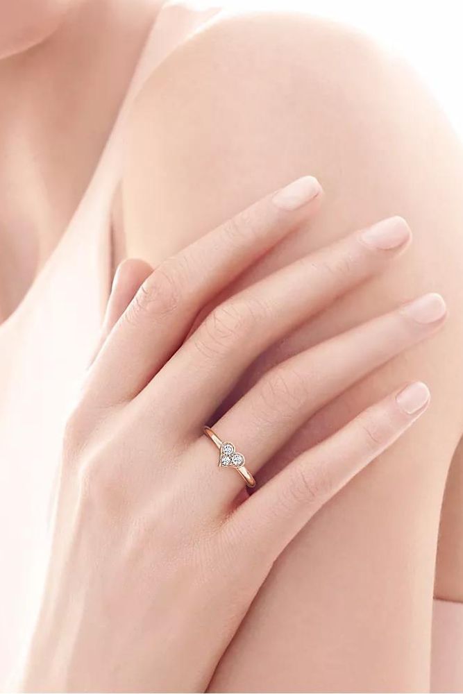 best vintage engagement rings rose gold rings2