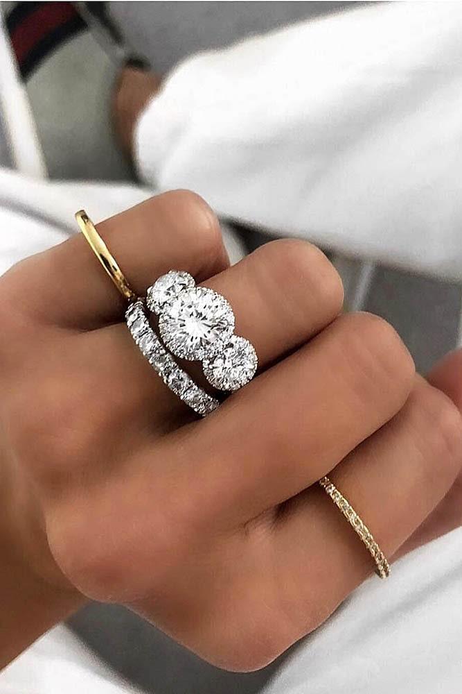 30 Uncommonly Beautiful Diamond Wedding Rings | Oh So ...