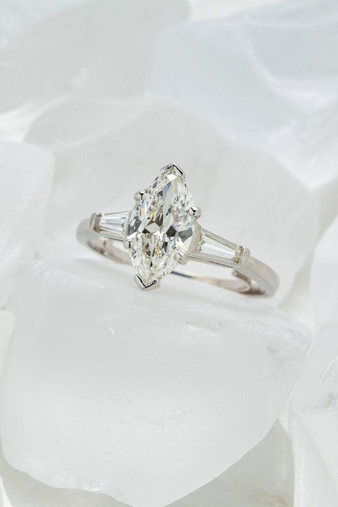 modern engagement rings marquise cut rings