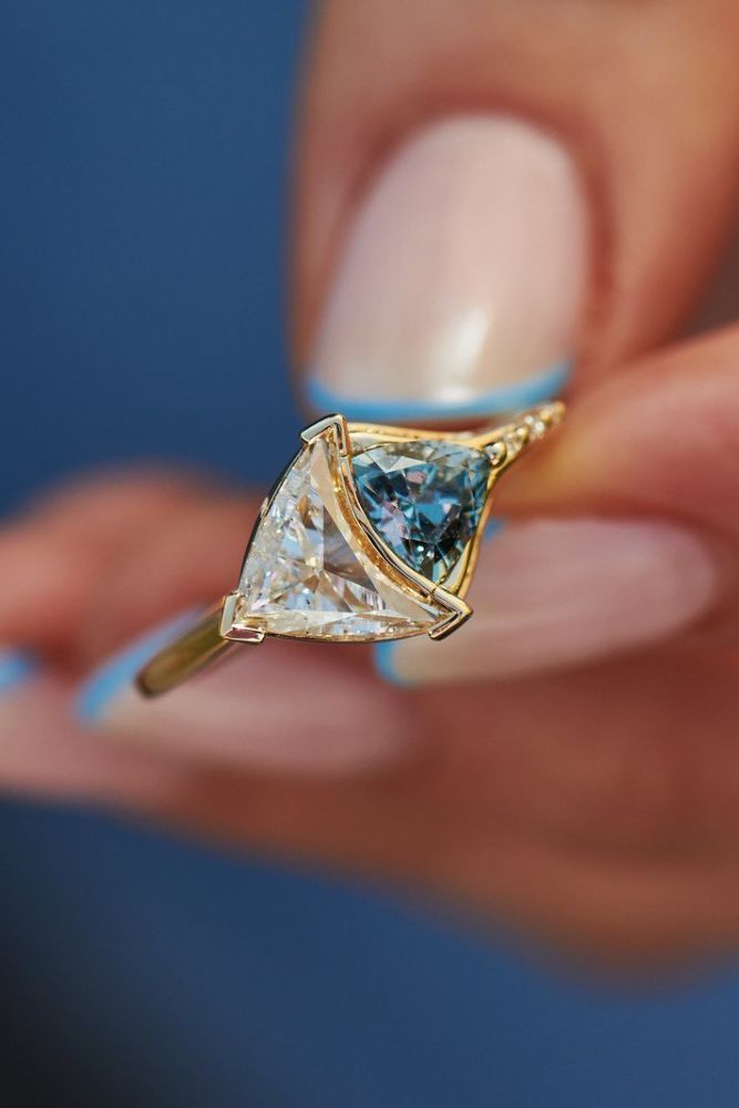 modern engagement rings simple rings