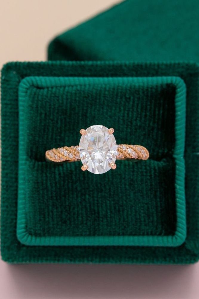 modern engagement rings with diamonds