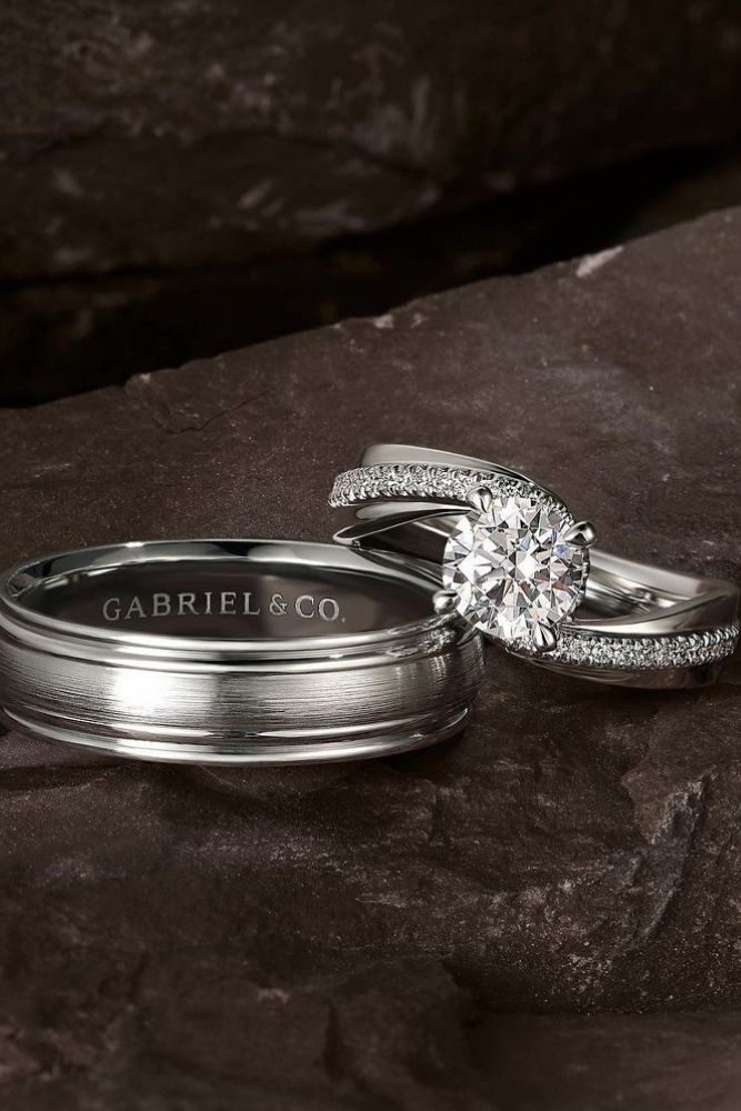 modern engagement rings with split shank1