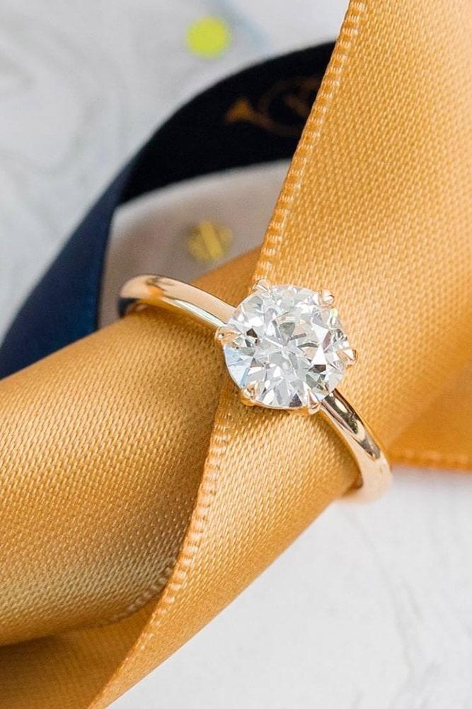 rose gold engagement rings round engagement rings diamond engagement rings beautiful rings solitaire rings
