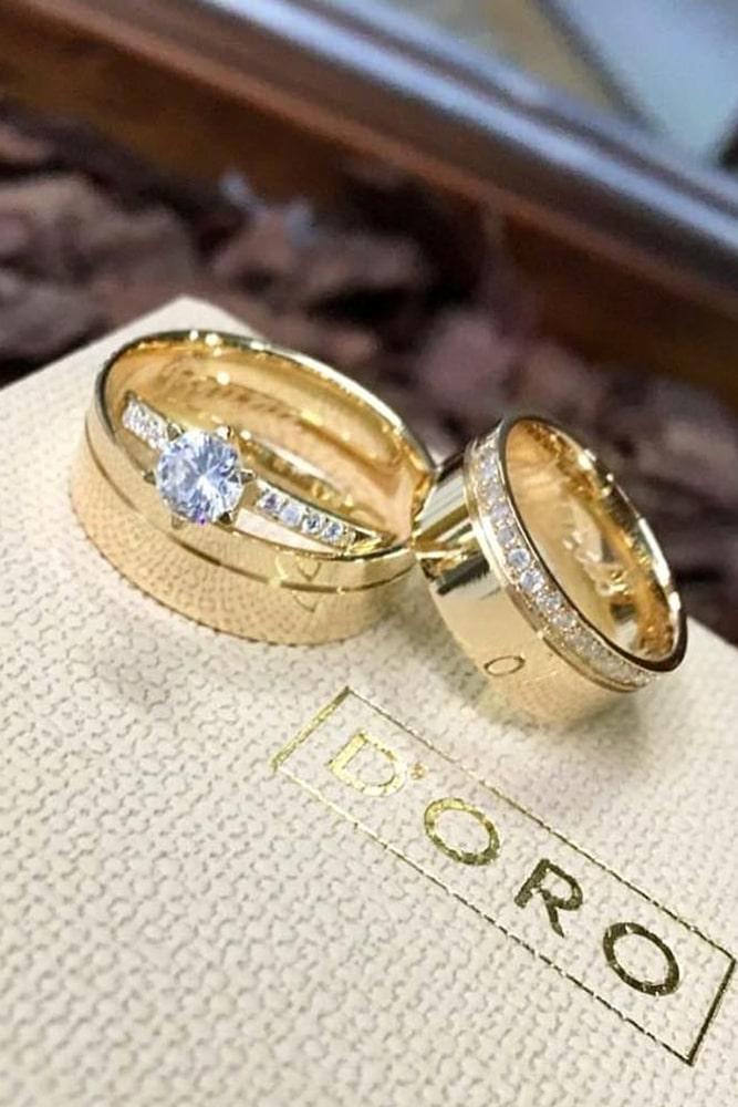 rose gold engagement rings wedding ring sets diamond ring classic rings beautiful rings solitaire rings