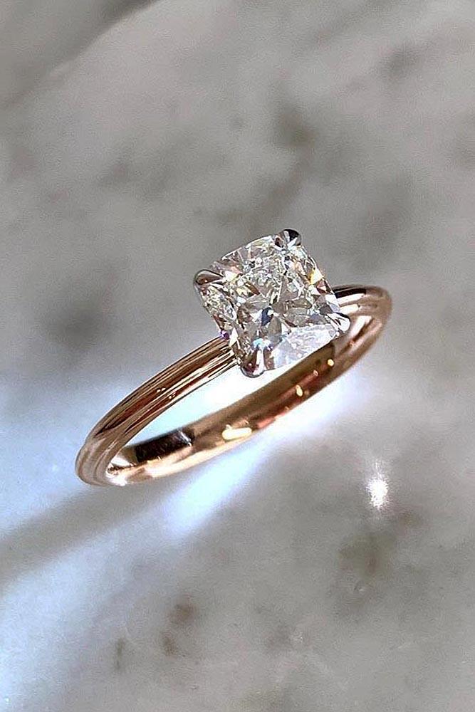 simple engagement rings rose gold engagement rings solitaire engagement rings diamond engagement rings