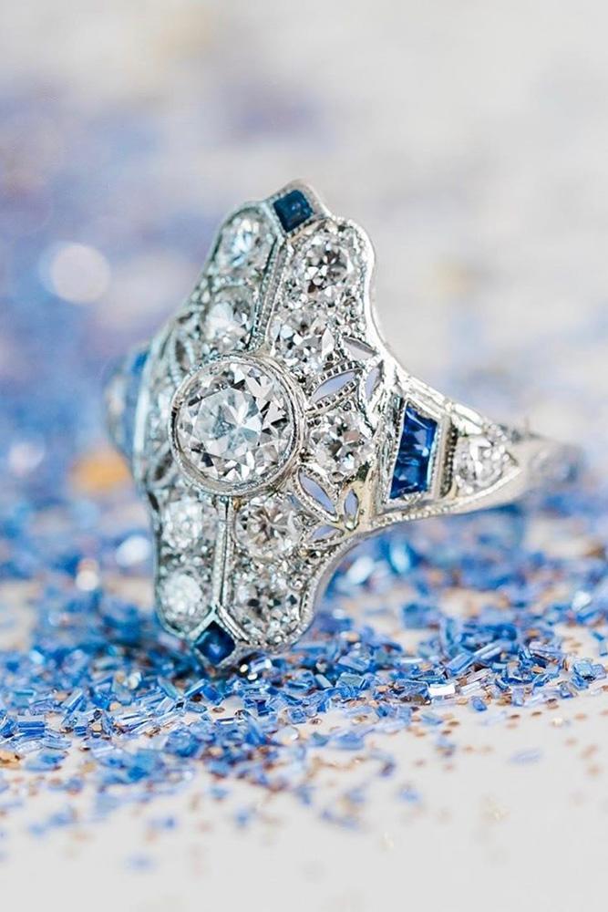 vintage engagement rings white gold engagement rings unique engagement rings diamond engagement rings sapphire engagement rings