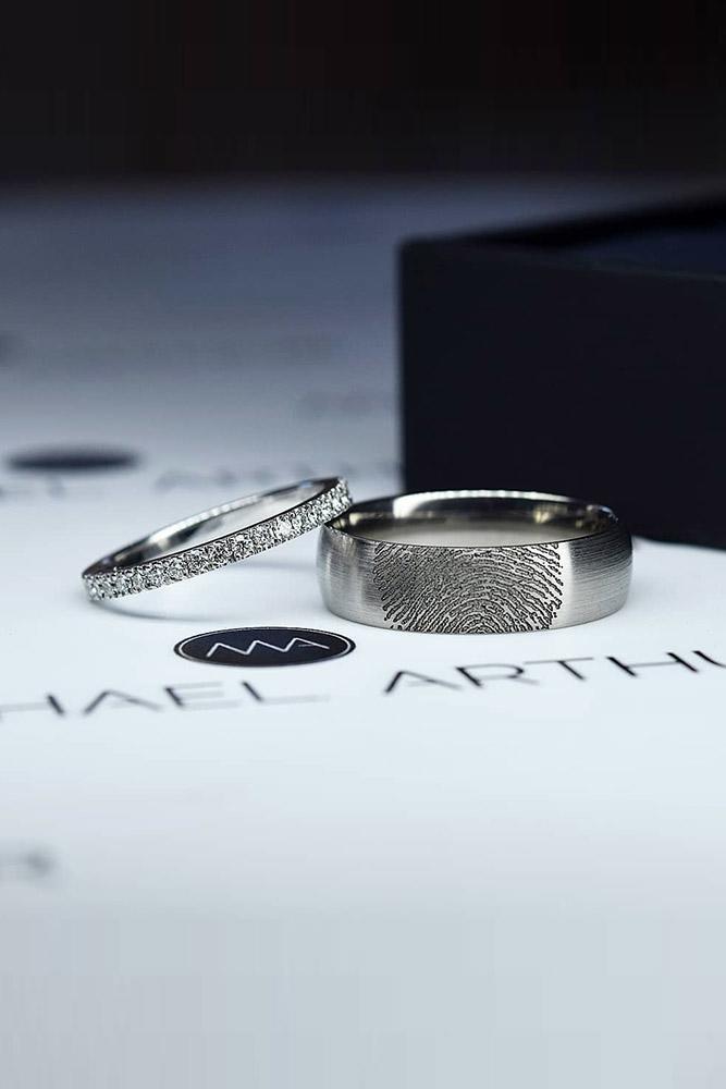 white gold engagement ring wedding ring sets wedding bands diamond wedding bands