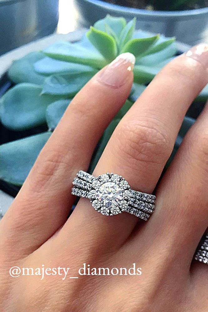 white gold engagement rings diamond engagement rings round cut engagement rings halo engagement rings best rings