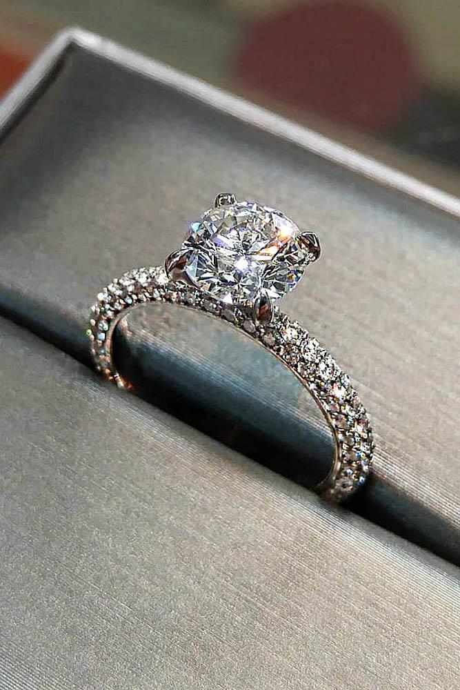white gold engagement rings diamond engagement rings round engagement rings solitaire engagement rings ring boxes