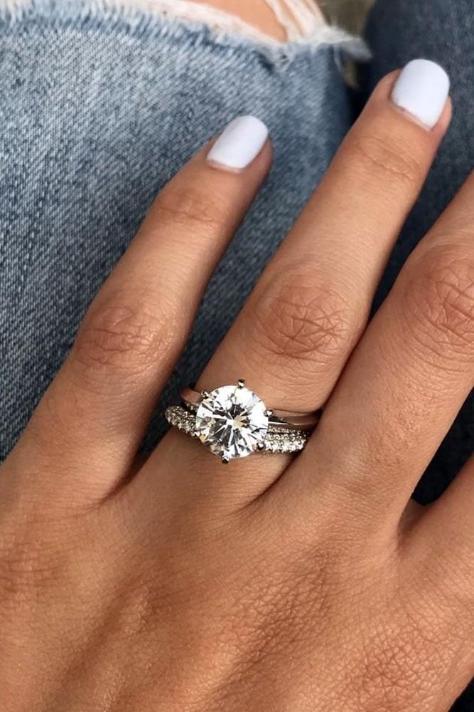 white gold engagement rings diamond engagement rings round engagement rings solitaire engagement rings wedding rings
