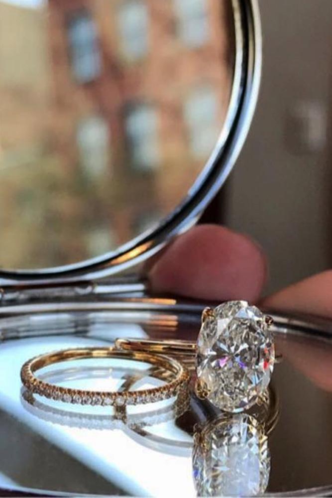 bridal sets oval cut engagement rings diamond engagement rings wedding ring sets wedding rings rose gold engagement rings