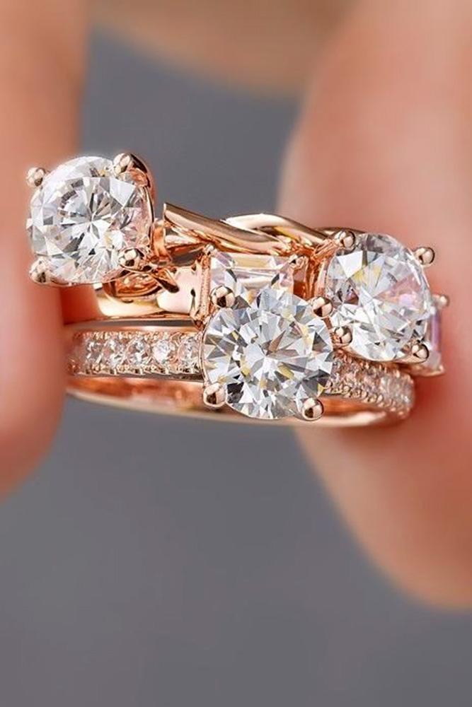 diamond engagement rings round engagement rings simple engagement rings rose gold engagement rings