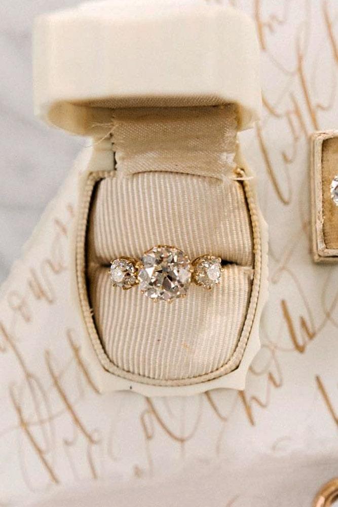diamond engagement rings three stone engagement rings round diamond rings ring boxes yellow gold engagement rings